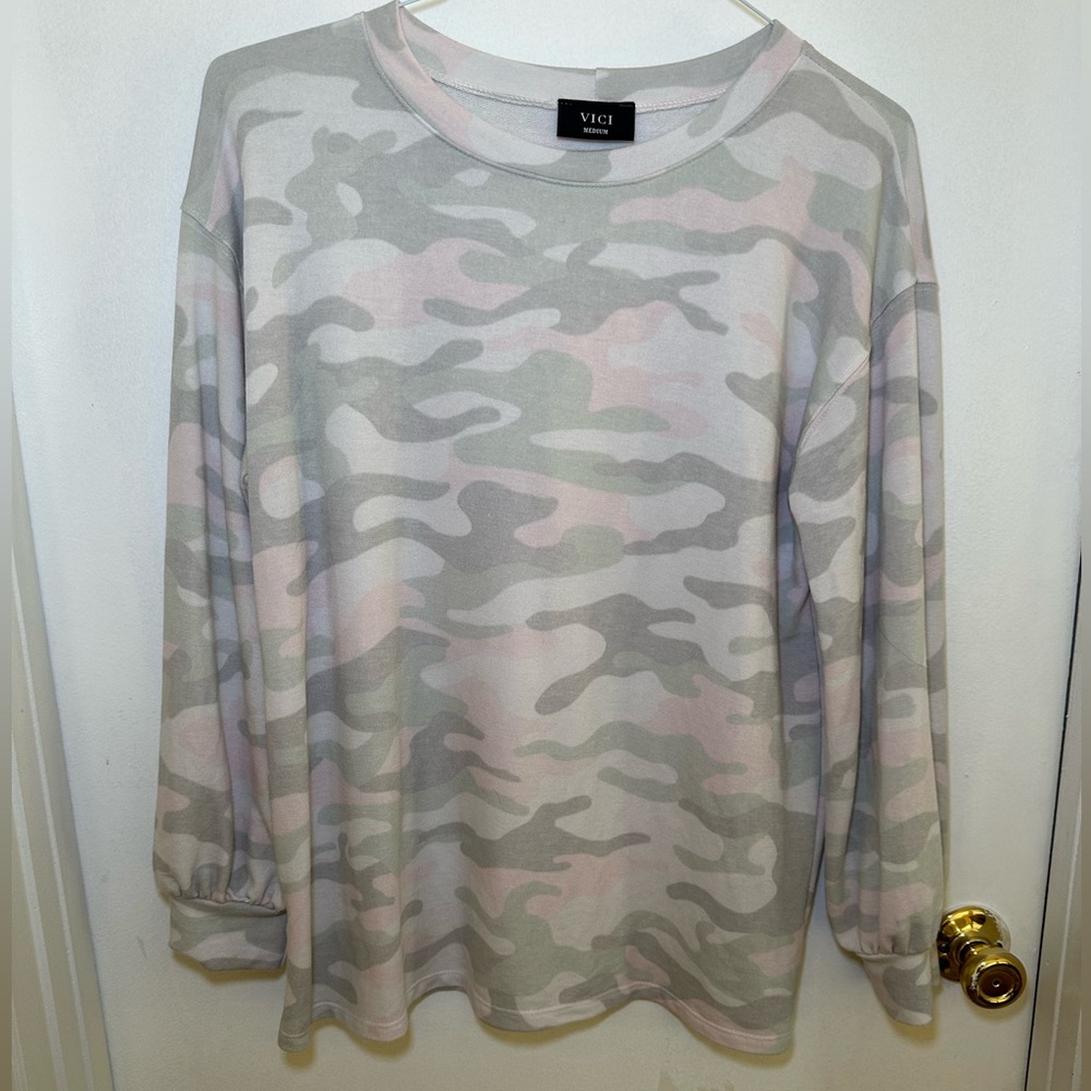 Womens camo top